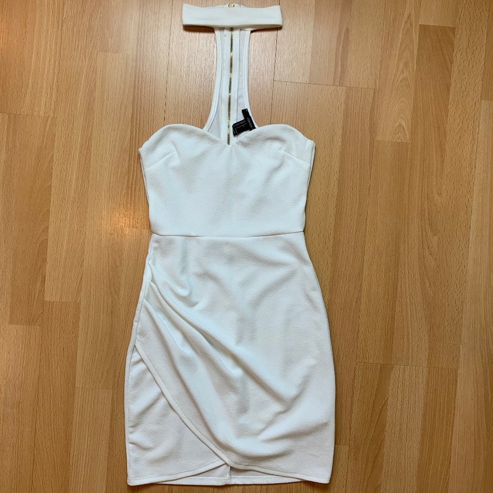 Forever 21 White Halter Dress